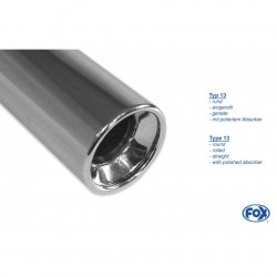 TUBO ESCAPE FOX AL080001-071