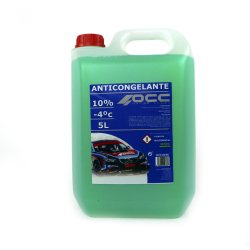 GREEN ANTIFREEZE 10% -4ºC 5...