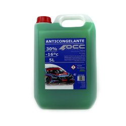 GREEN ANTIFREEZE 30% -16ºC...