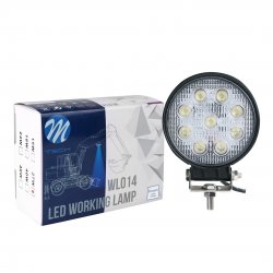 WORK LIGHT - ROUND 27W FLOOD