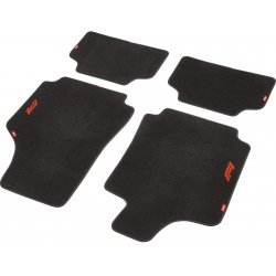 CAR MAT CM570 4TLG BLACK/RED