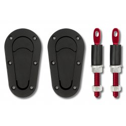 AERO BLACK HOOD LOCK KIT...
