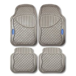 BEIGE RUBBER MAT 4 PIECES...