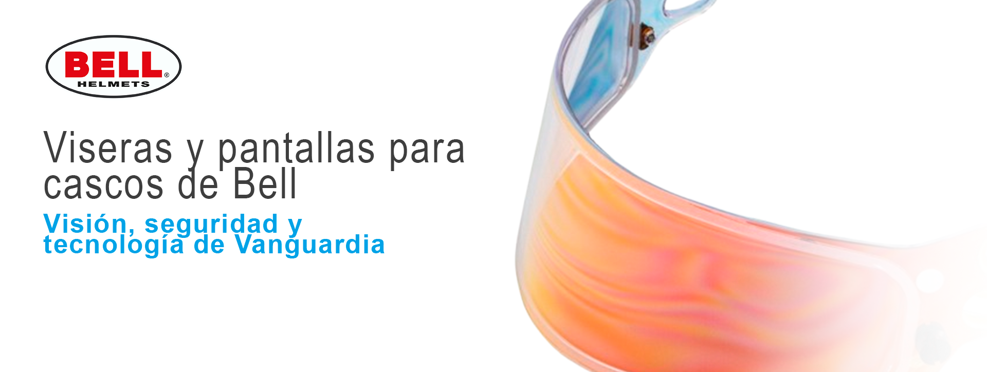 ¿Por qué elegir las pantallas de casco Bell?